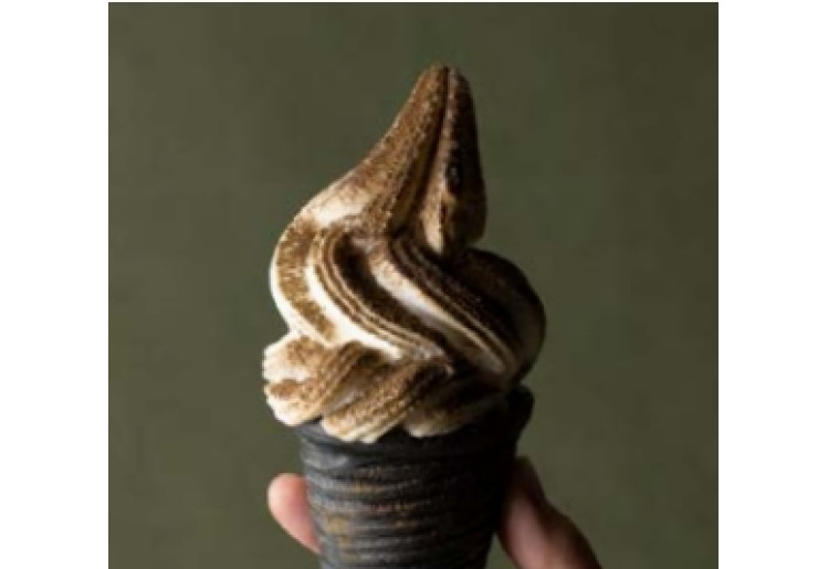 ほうじ茶ソフトクリーム